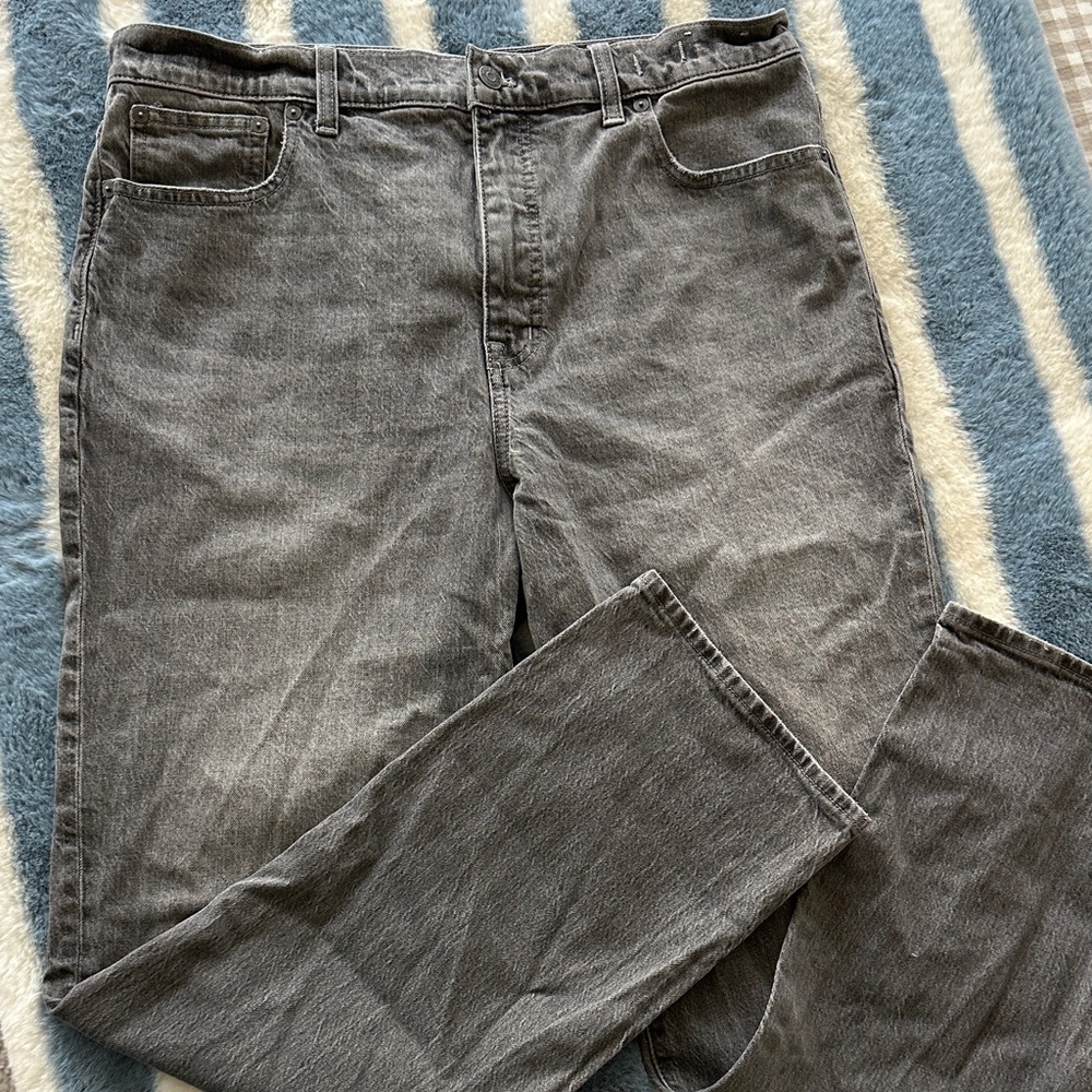 Madewell Gray Denim Jeans
